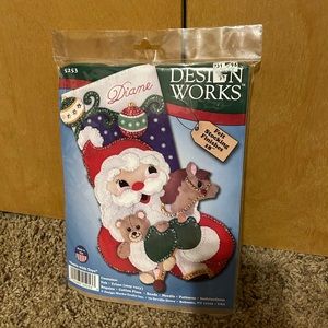 Felt Christmas stocking kit